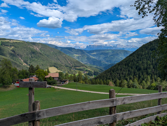 Sarentino - Putzer Kreuz - Jenesier Joch - Salten - Avigna - Ponte Sospeso Marter Loch 