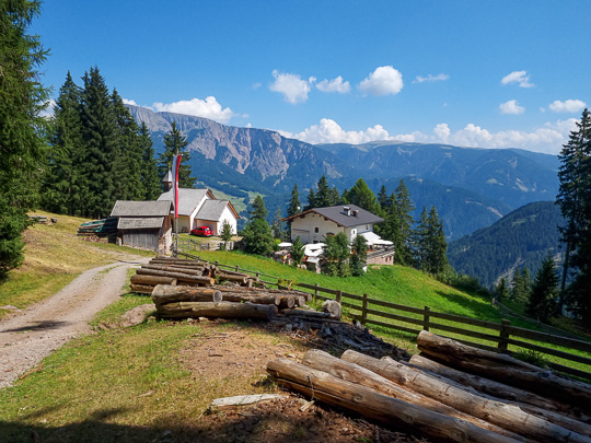 Tour #866 - Sarentino - Kreuzerjoch - Möltner Kaser - Omini - Putzerkreuz