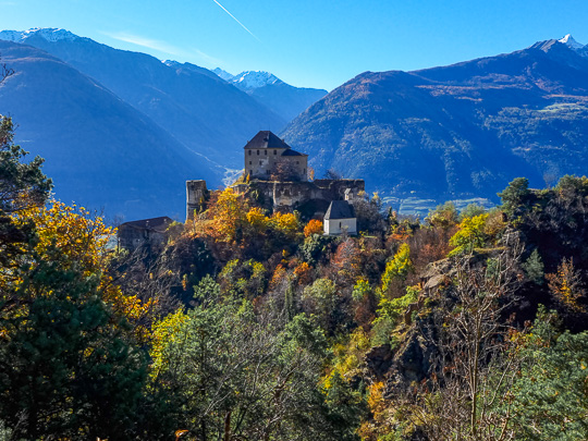 Enduro sul Sonnenberg Venostano