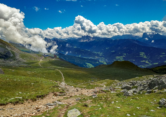 Tour #928 - Il paradiso dell'uphill: Reinswald - Getrumalm - Latzfonser Kreuz- Alpe di Villandro - Totensee
