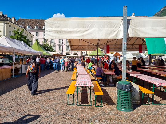 Bolzano in bici una settimana in anticipo