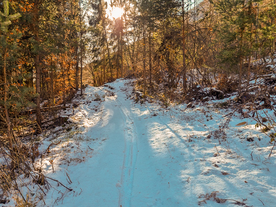 Pausa pranzo per check neve